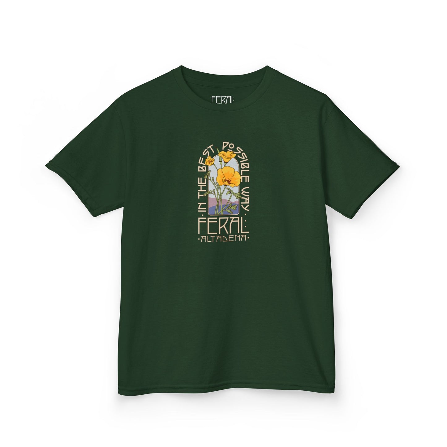 Feral Altadena Kids Tee