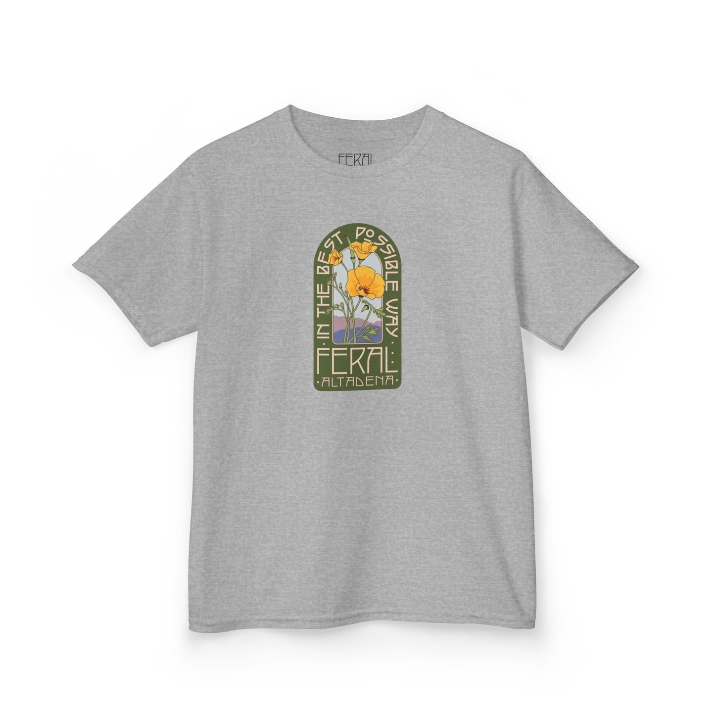 Feral Altadena Kids Tee